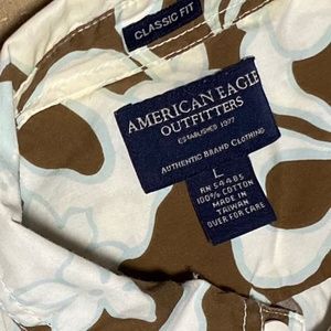 American Eagle Outfitters Mens Large Hawaiian Shirt